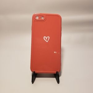 Apple iPhone 7 8 SE Heart Phone Case